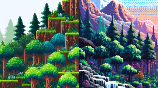 Exploring the Pixelated Wilderness: The Evolution of Minecraft Backgrounds