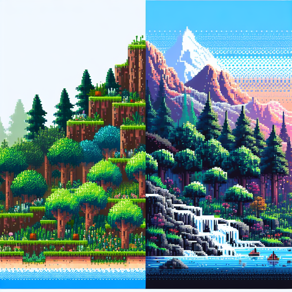 Exploring the Pixelated Wilderness: The Evolution of Minecraft Backgrounds