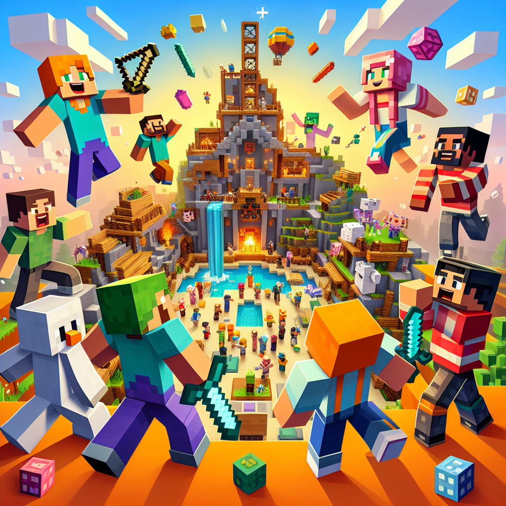 Tips Seru Cara Mabar di Minecraft Bersama Teman-teman